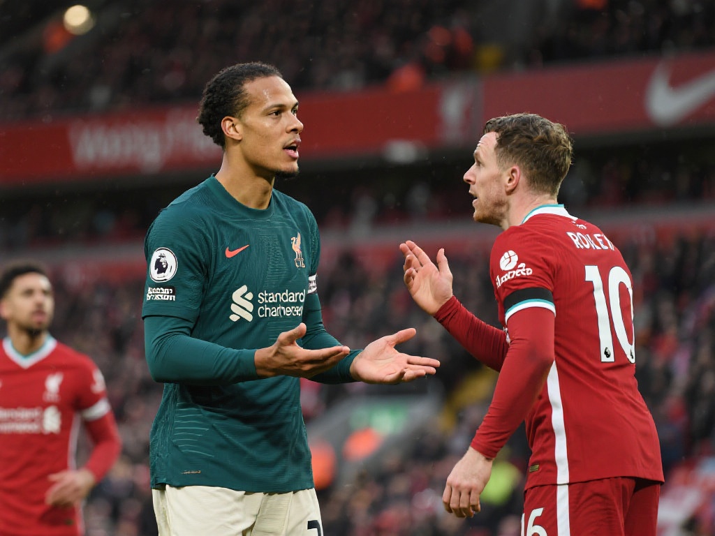 范迪克提到，与队友罗伯逊的沟通是为了更好